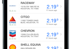Voyager Mobile App Screen Shot nearby locations