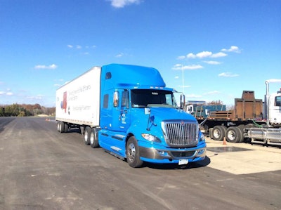 CCJ’s Jack Roberts test drove the Cummins-Eaton SmartAdvantage powertrain in this International ProStar.