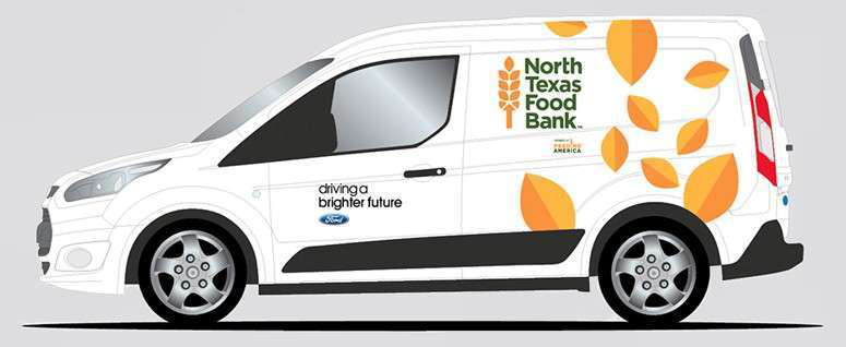 North Texas Food Bank Transit Connect V2