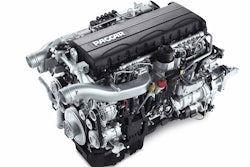 The lightweight PACCAR-MX-11, designed for durability, fuel efficiency and a quieter ride, will go on sale in North America through Peterbilt on Nov. 13.