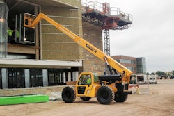 Pettibone unveiled its Extendo 944B, a rough-terrain, telescopic handler that has a forward reach of 30 feet 3 inches and is compact enough to fit under an 8-foot doorway.