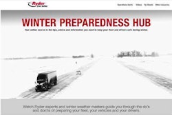 Ryder activated its online Winter Preparedness Hub which offers plenty of tips for winterizing fleets.
