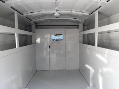 Knapheide’s KUV storage system provides ample storage space.