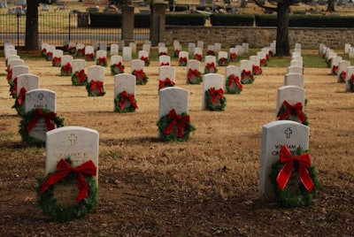 Trucking companies and truckers this week are transporting wreaths to military veteran cemeteries across the U.S. for Wreaths Across America Day on Saturday, Dec. 15.