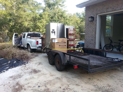 Dad’s 1997 F-350 XLT still does impressive work after all these years.