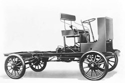 GM recently celebrated its 7 millionth truck. Pictured above is its first: a 1902 Rapid 1-ton.
