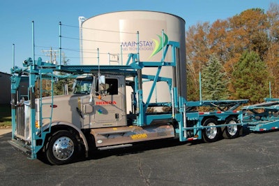 American Honda Motor Corporation in Lincoln, Alabama now has 30 new custom CNG auto haulers thanks to a collaboration between several truck companies.