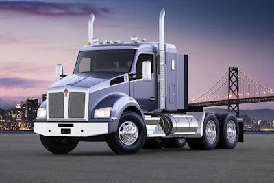 Kenworth’s T880 featuring a 40-inch sleeper.