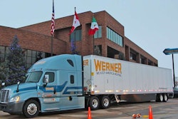 Werner unveiled a new decal package for the trucks and trailers it adds to its fleet.