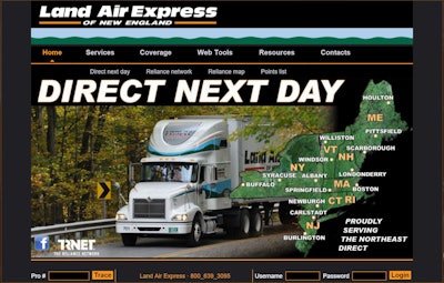 Land-Air Express of New England was shut down for a few days in February while fighting to have its “conditional” safety rating restored.