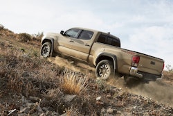 Toyota truck production for 2016 is cautiously on the rise.