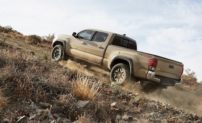 Toyota truck production for 2016 is cautiously on the rise.