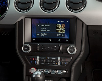 Ford’s SYNC 3 increases smartphone connectivity allowing easier and safer access to popular apps via steering wheel controls and touch screen.