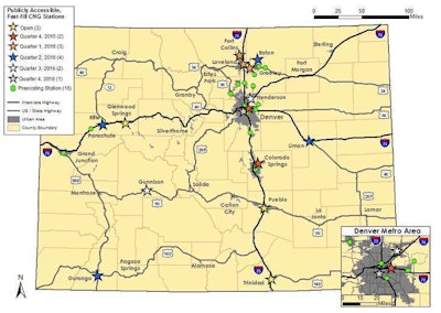 Colorado Energy Office’s ALT Fuels program has already funded the construction of 15 CNG stations statewide. Below is a table from ALT Fuels’s website that provides information on trucks supported by the program.