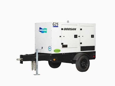 Doosan Portable Power’s latest generators, based on customer input, offer improved fuel efficiency, quieter operation and extended run times.