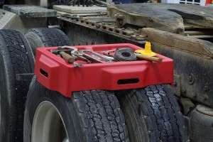 Minimizer’s latest tire-mounted tool bench was launched this week, along with a light panel (pictured below).