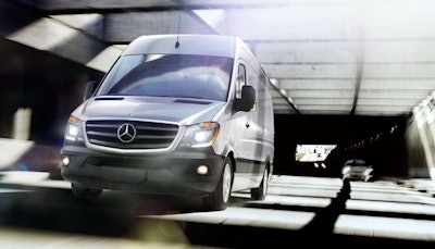 Mercedes-Benz Sprinter vans had record sales last year worldwide.
