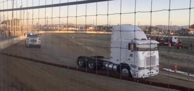 Big rigs took to a dirt track over the weekend in New Zealand, stirring up some fun for race fans. The sport has had mixed receptions in the U.S. over the past 40 years.