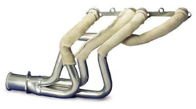 Speed Sleeves from DEI are designed to be installed faster than traditional exhaust wrap.