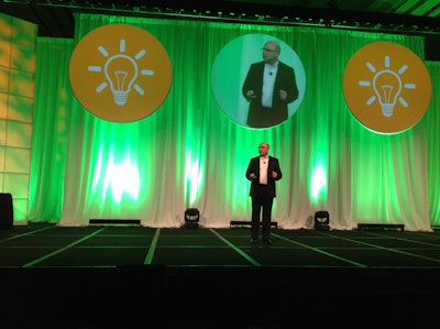 Dan Speicher, chief technology officer of Omnitracs, spearheaded the development of the interactive voice command for IVG