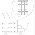 According to the rendering in Google’s patent filing, their delivery model is basically a mobile set of lockers that Google calls a “package securing substation.”
