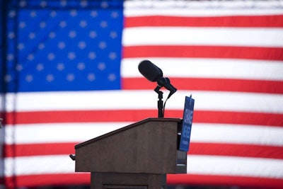 political podium