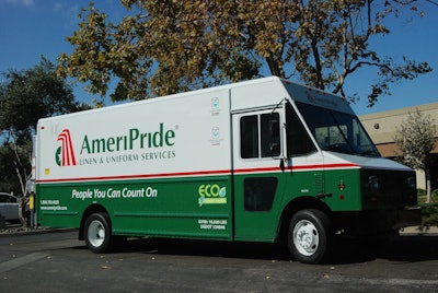 AmeriPride, which has been using its first electric delivery truck since November, reports that the zero emission vehicle has been running great with no incidents.