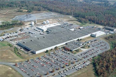 Daimler Trucks announced today that it’s cutting 1,250 jobs at its truck plants in North Carolina. Featured above is its plant in Mount Holly, N.C.