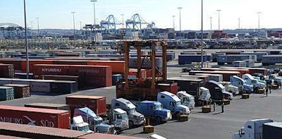 Truck traffic resumed at the nation’s busiest ports along the east coast after a labor walkout was deemed to be illegal.