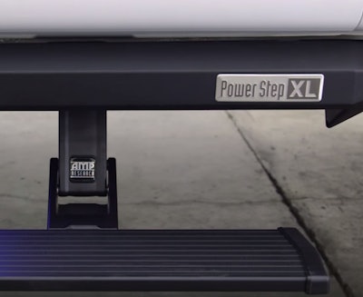 The PowerStep XL drops down three inches lower than the previous model.