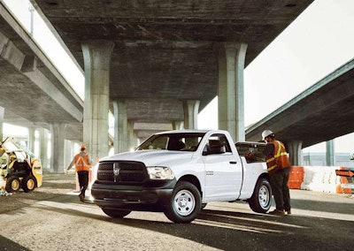 Ram pickups and vans posted record January sales.