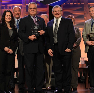 Bison Transport was named Best Overall Fleet in the large carrier category.