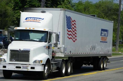 Dayton Freight Lines truck photo