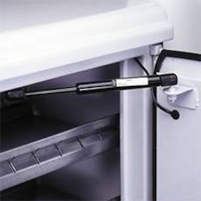 Nitrogen strut door holders