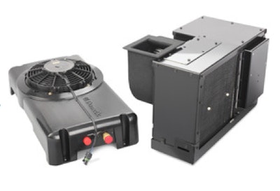 eNow’s new solar panels are designed to help power the Dometic Blizzard Turbo auxiliary air conditioner.