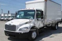 Ryder has restructured its pre-owned vehicle segment, which includes vehicles like this 2008 Freightliner box truck (screen shot from usedtrucks.ryder.com).