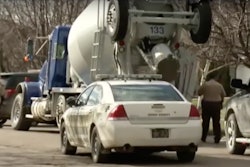 An 11-year-old boy in Minnesota struck two police cars as he led law enforcement on a dangerous chase in stolen cement truck.