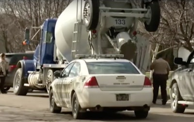 An 11-year-old boy in Minnesota struck two police cars as he led law enforcement on a dangerous chase in stolen cement truck.