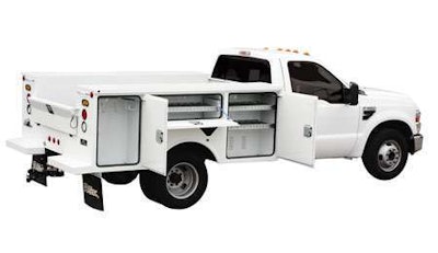 Altec fiberglass service body