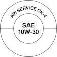 API developed two visually different API Service Symbol Donuts so that consumers can easily distinguish between the two categories. The new API FA-4 Donut features a shaded section to differentiate API FA-4 oils from CK-4 oils. The API CK-4 Donut will look the same as the current CJ-4 Donut.