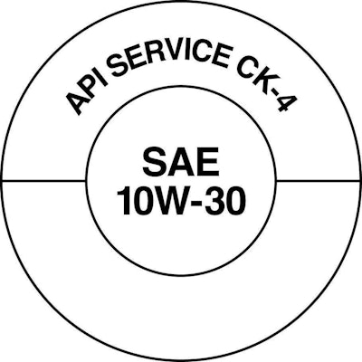 API developed two visually different API Service Symbol Donuts so that consumers can easily distinguish between the two categories. The new API FA-4 Donut features a shaded section to differentiate API FA-4 oils from CK-4 oils. The API CK-4 Donut will look the same as the current CJ-4 Donut.
