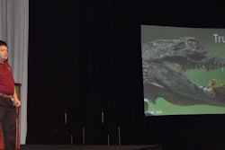 Frank Luntz talks about the qualities that people want in their presidential candidates at the CCJ Spring Symposium in Birmingham, Ala.