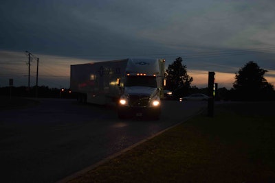 truckstop truck stop hours of service evening parking hos fuel island20160526_0072