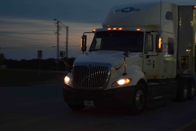 truckstop truck stop hours of service evening parking hos fuel island20160526_0073