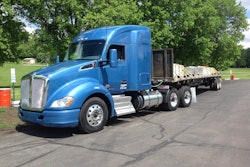 Kenworth’s T680SH 52-inch sleeper, like the company’s other trucks, will not accept over-the-air updates for now.