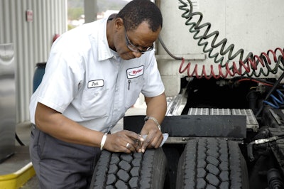 Ryder says you can’t beat the basics when it comes to tire care, which includes regular air pressure and tread checks.
