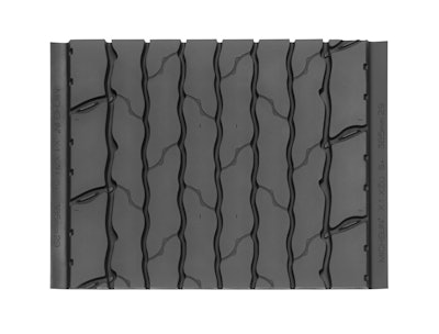 Michelin reports that tread wear life on its new X One XZU S+ has been extended by 50 percent over its predecessor, the X One XZU S.