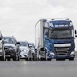 The Evasive Maneuver Assist system in action in ZF’s Innovation Truck 2016. The concept truck, in addition to being equipped with the EMA, employs an array of future trucking tech, including a hybrid-electric drivetrain, ZF’s lane-keeping Highway Driving Assist system and more. The truck is a European DAF XF.