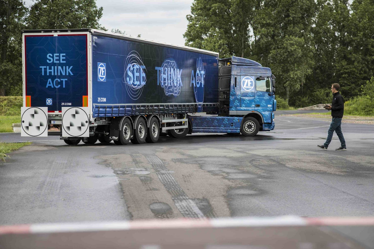 ZF concept truck offers a glimpse of trucking's connected