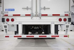 Rear-view of a Stoughton Trailer